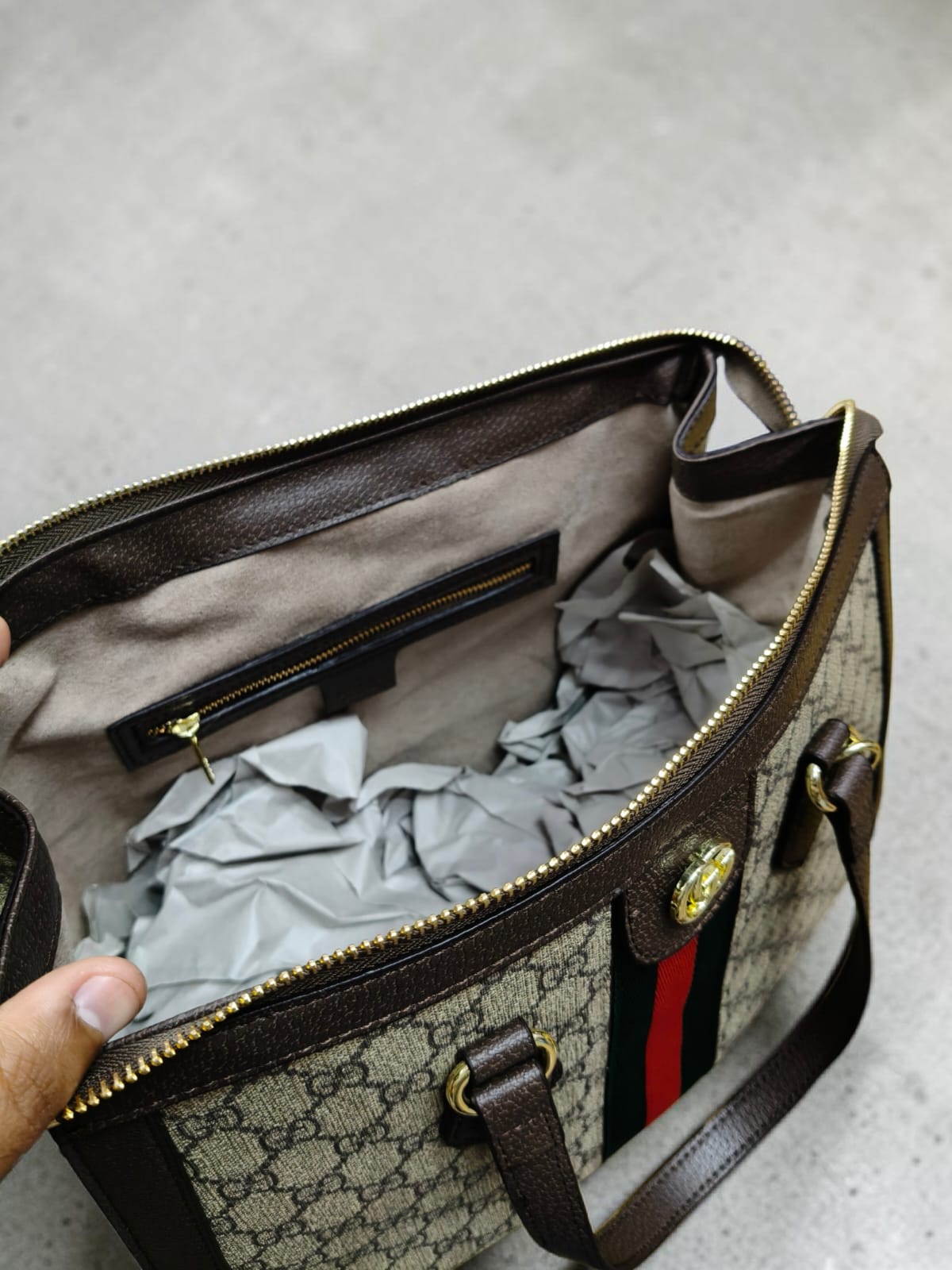 Gucci ophidia GG Top Handle Bag