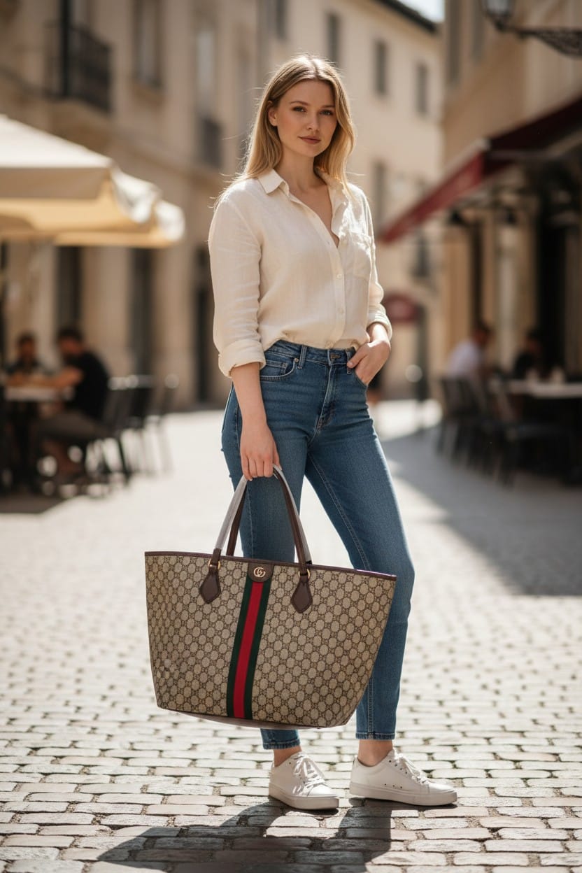 GG Guchi large Tote bag