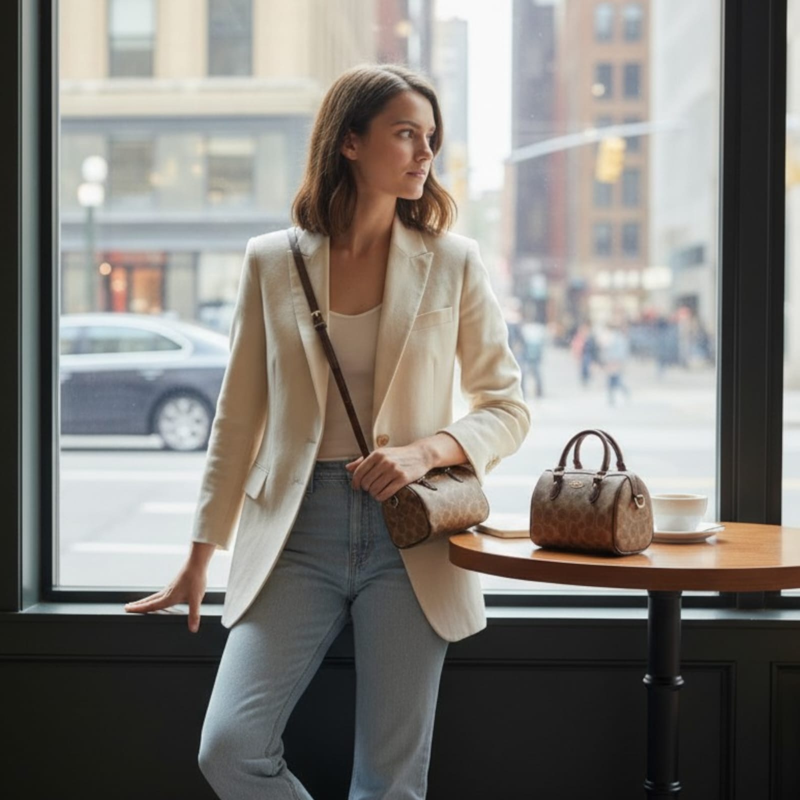 Coach handbag | Mini rowan crossbody