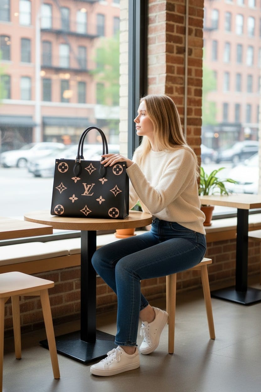 LOUIS VUITTON | Onthego tote bag