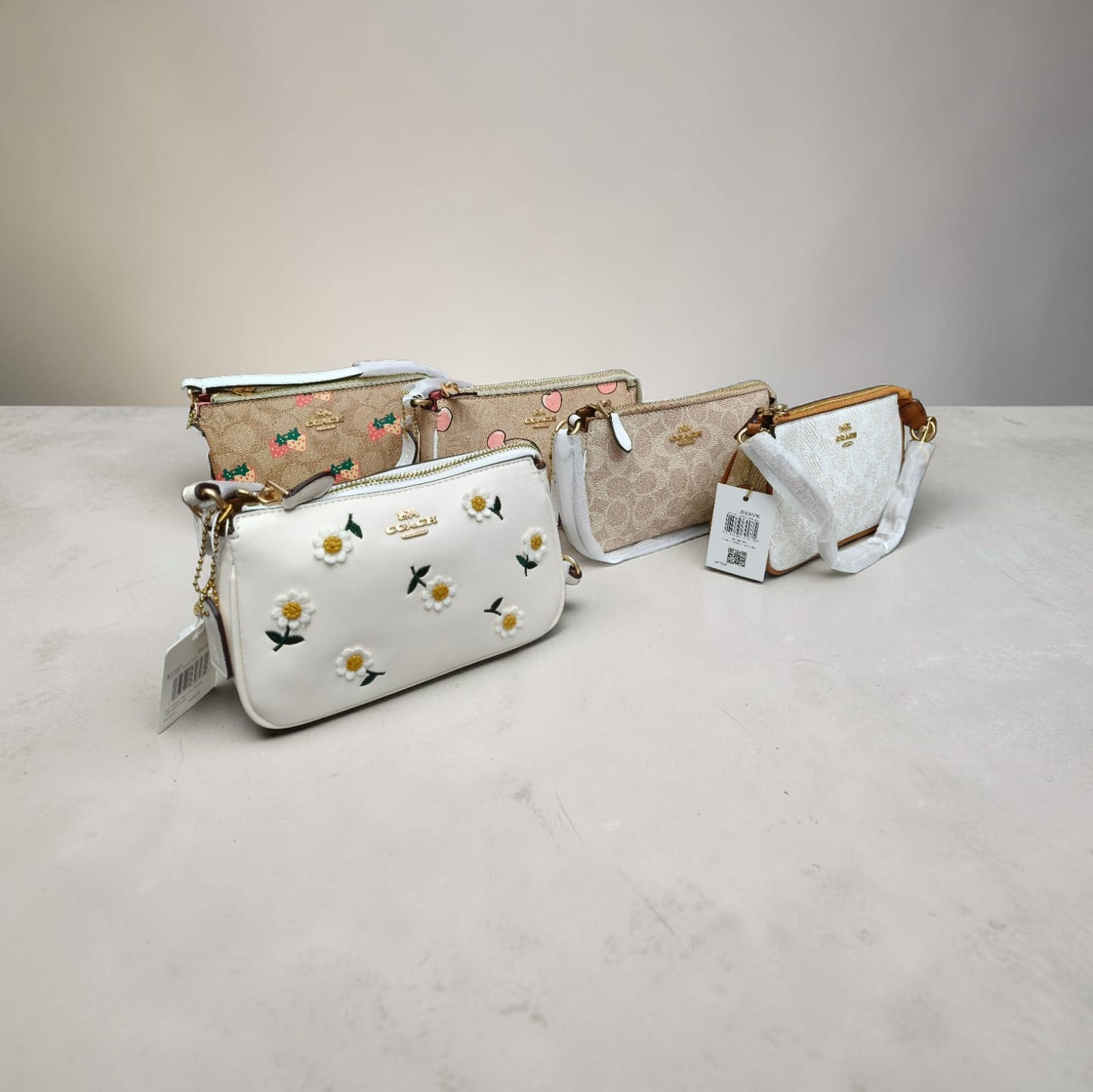 Coach Nolita signature  with strawberry print